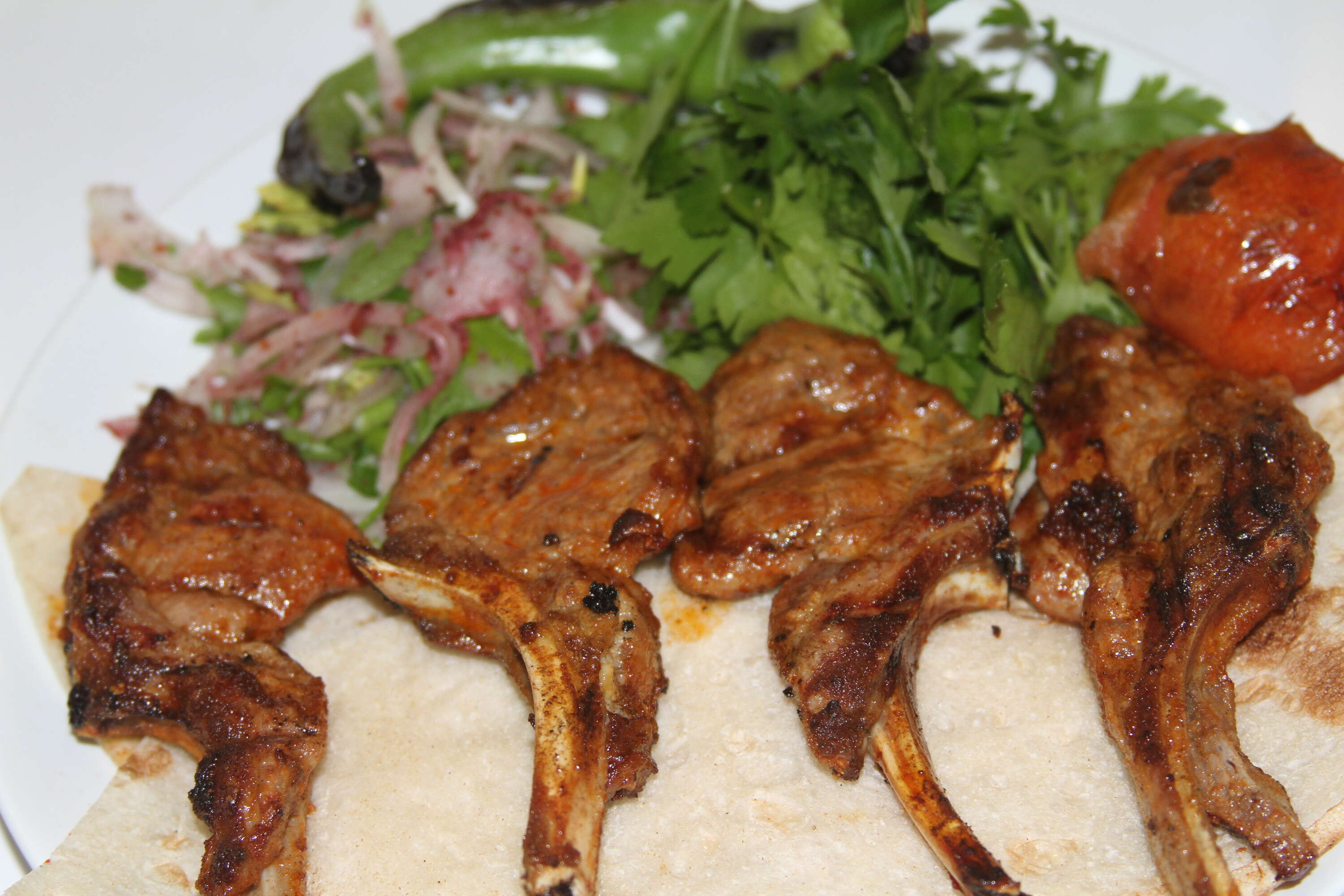 Lamb lokum chops