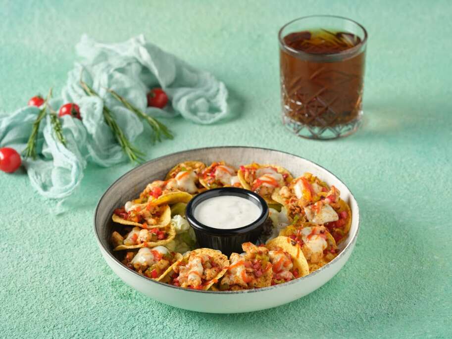 Spicy Chicken Nachos