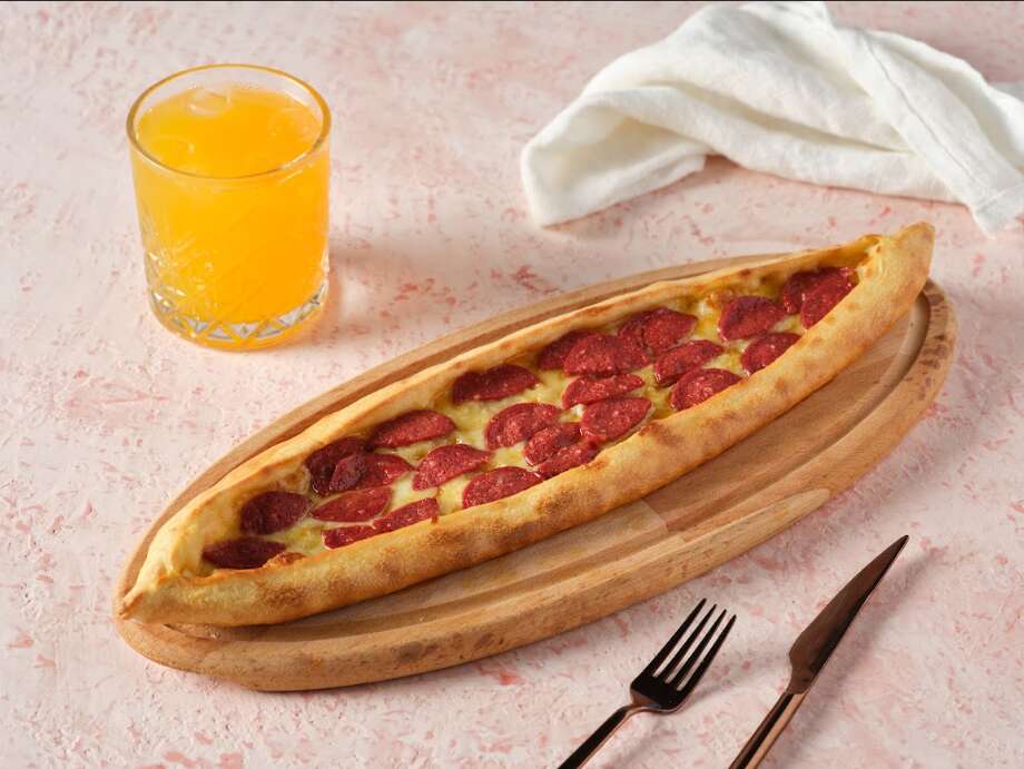 Vikings’ Ship Pide with Kaşar Cheese and Sucuk