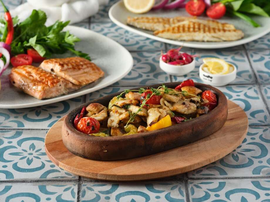 Sea bass güveç
