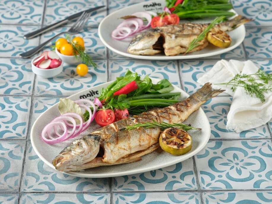 Grilled Sea Bass