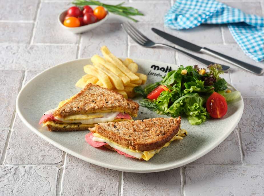 Nigella seed omelette