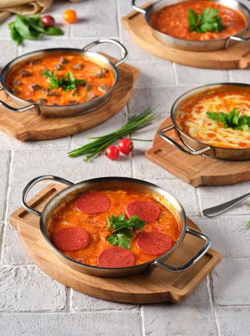 Menemen with sucuk