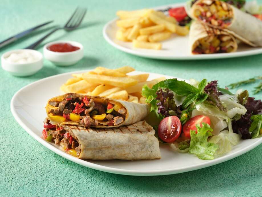 Beef wrap