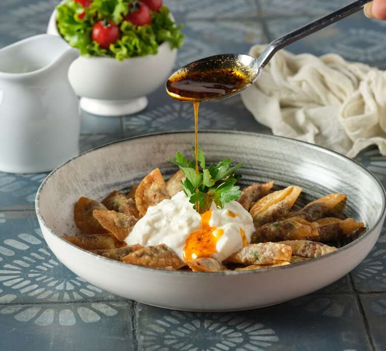 Crispy Manti