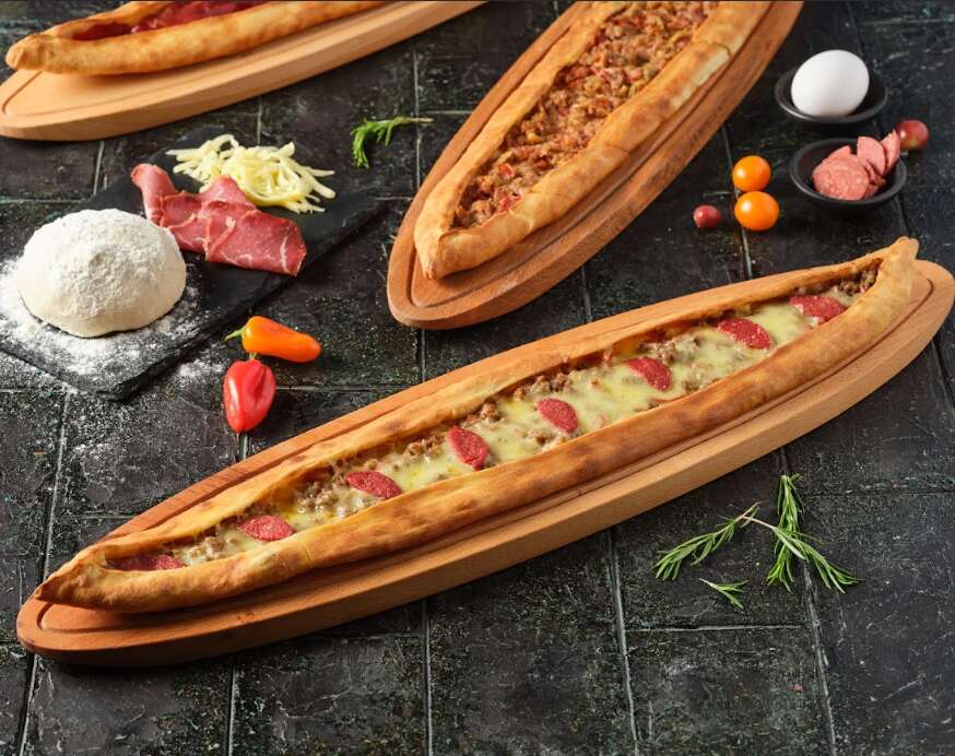 Mixed open pide
