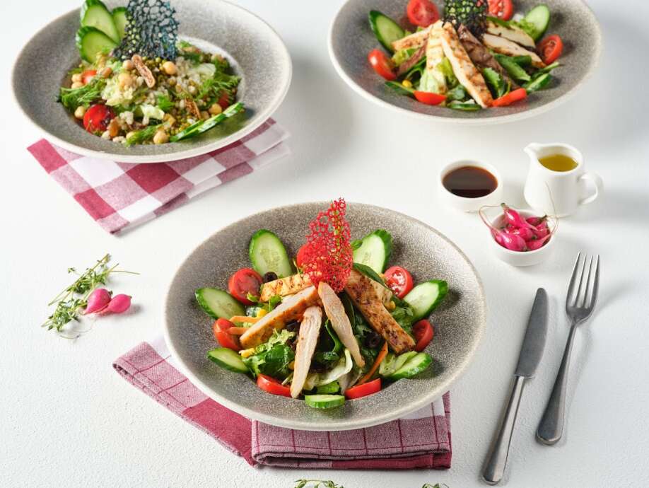 Grilled chicken salad