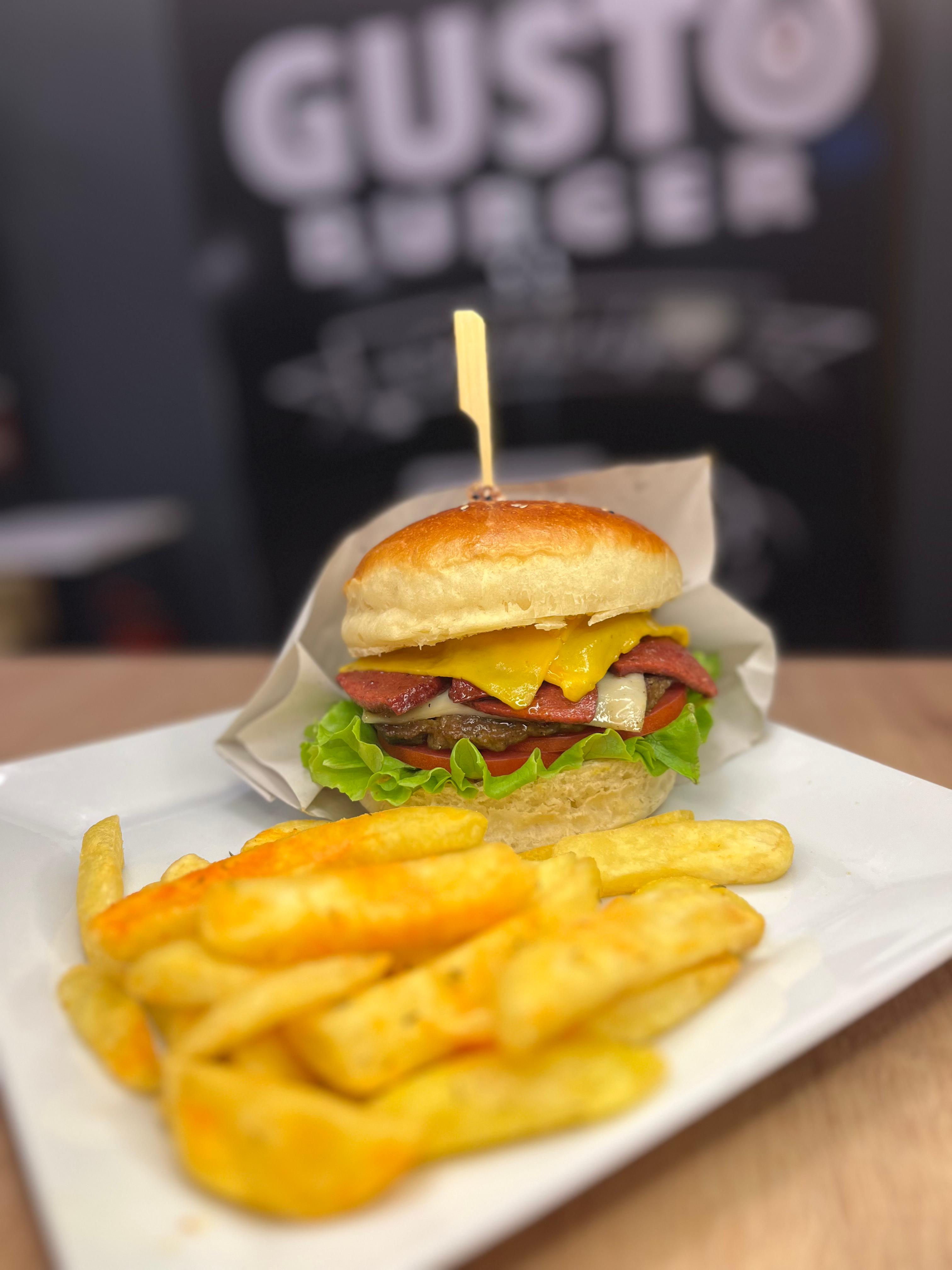 Special Burger + French Fries