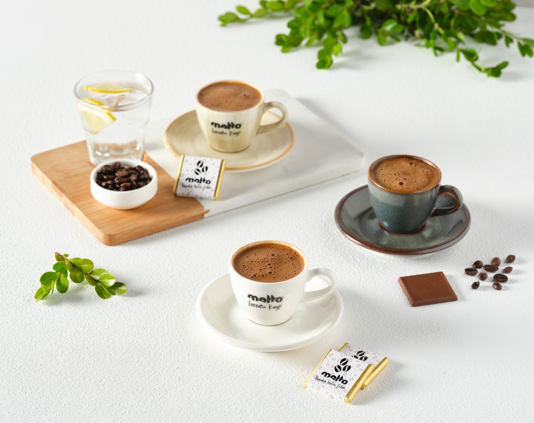 Turkish coffee with milk