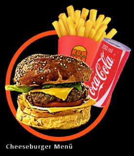 Cheeseburger Menü