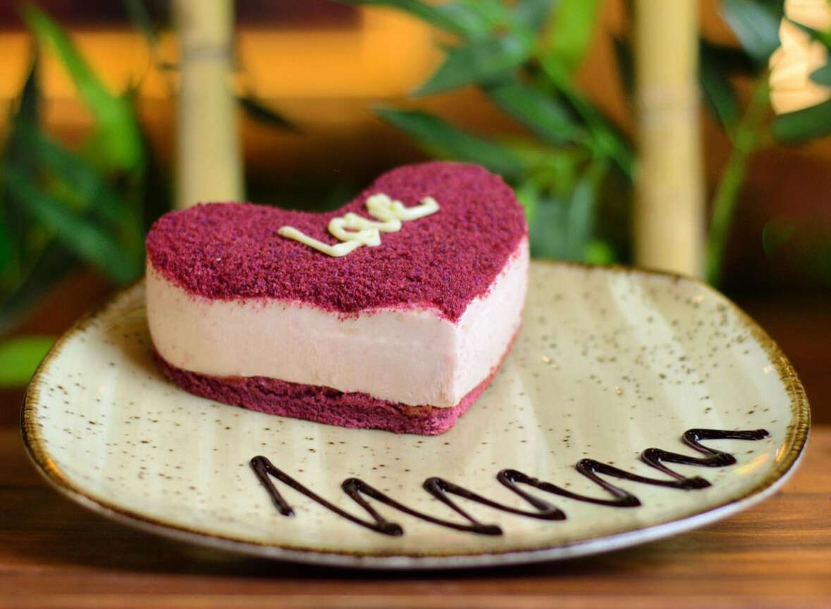 Red Love (Heart-Shaped Cake)