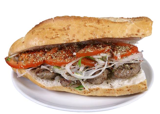 Köfteli Kaşarlı Yarım Ekmek Arası