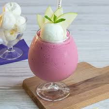 Lemonade with ice cream