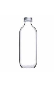 Glass-bottled water