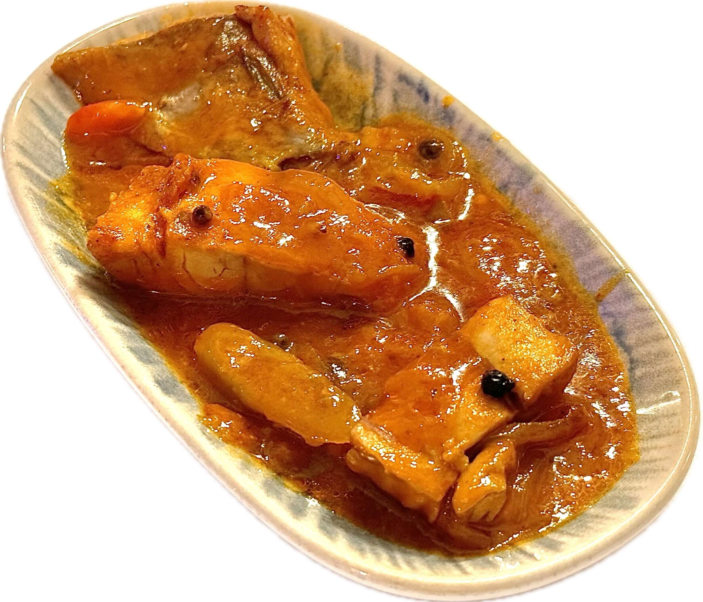 Cold amberjack stew