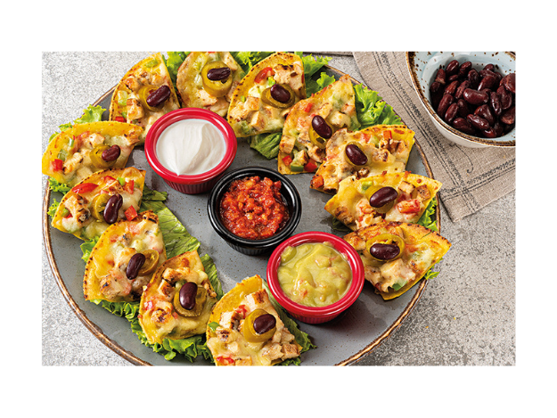 Nachos Tavuklu