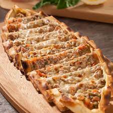 Mushroom and Kashar Cheese Pide