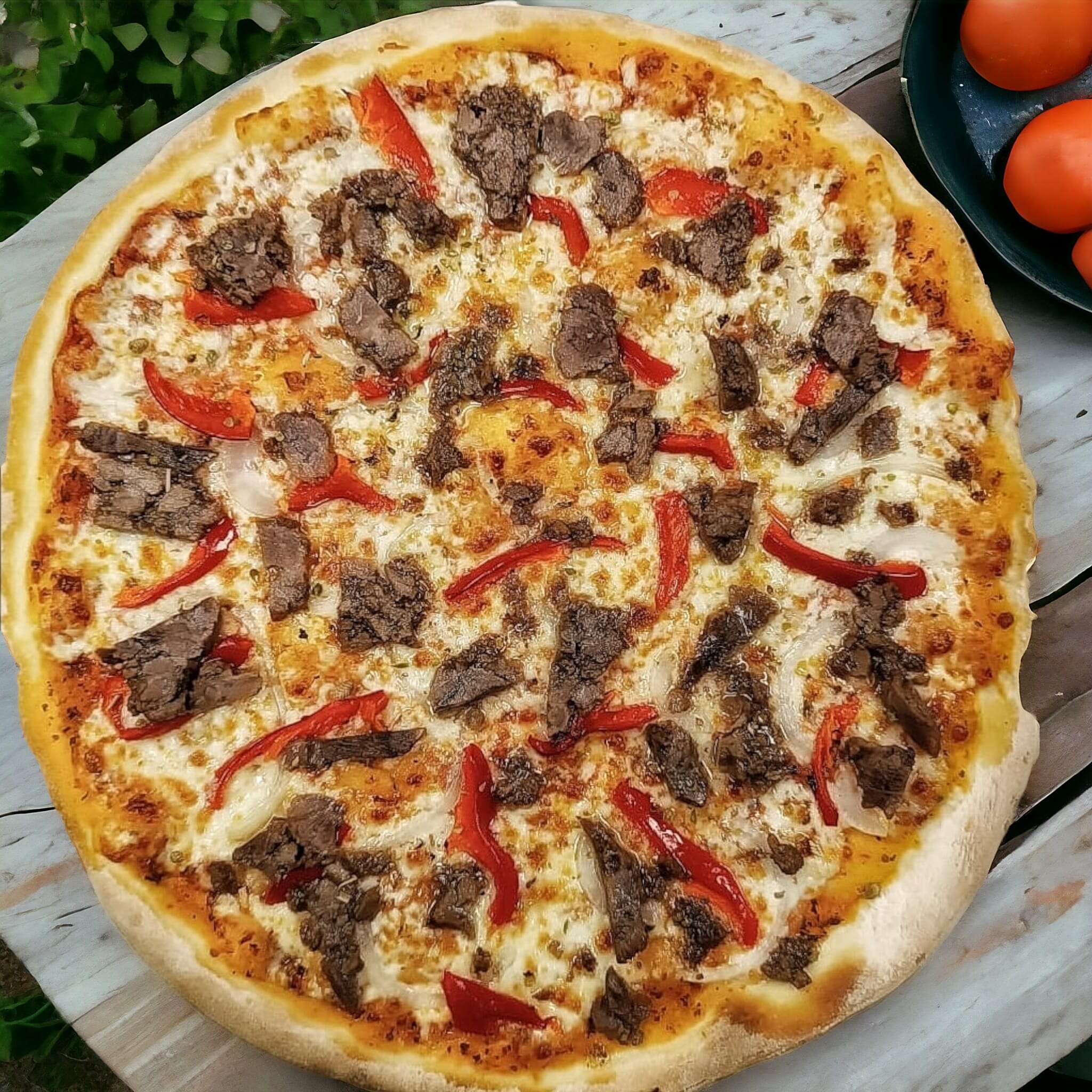 Kavurma Pizza