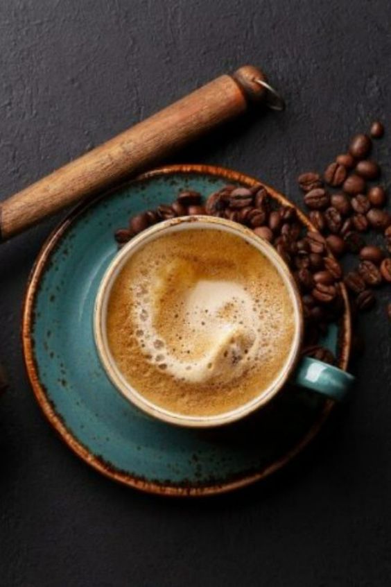 Turkish coffee with milk