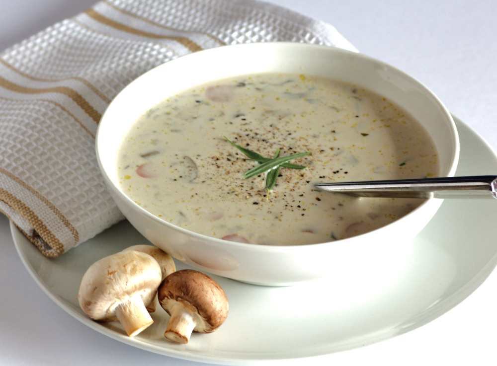 Kremalı Mantar Çorbası
