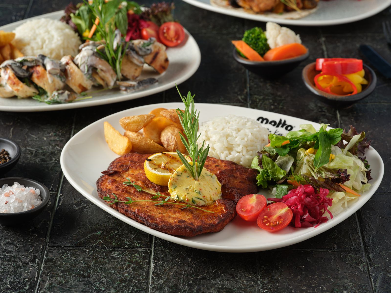 Vienna-style chicken schnitzel