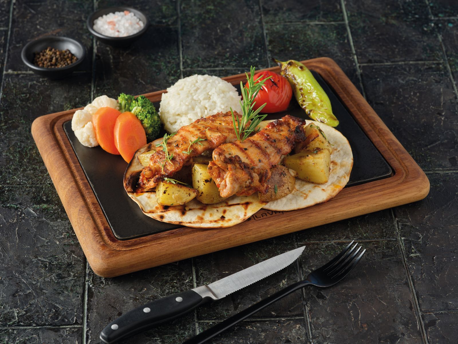 Mountain thyme chicken külbastı