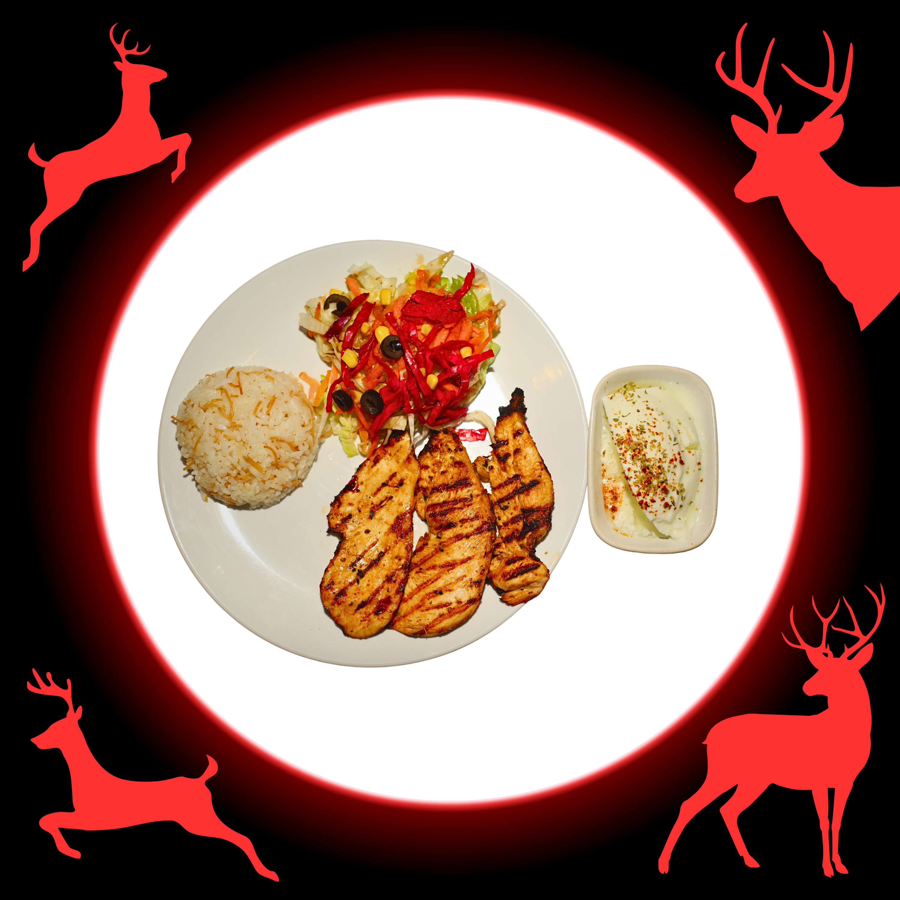 Athlete's grilled plate