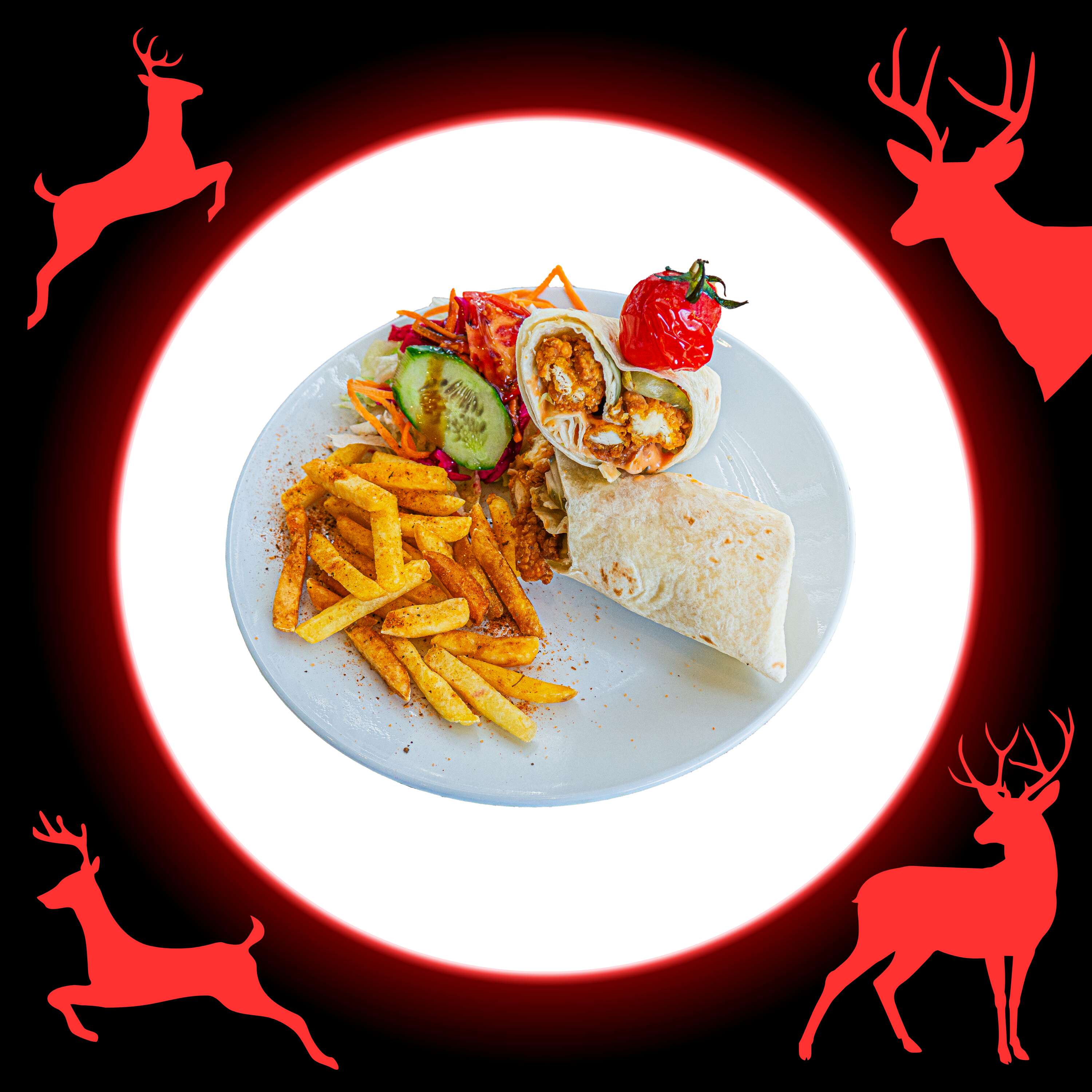Cajun Chicken Wrap