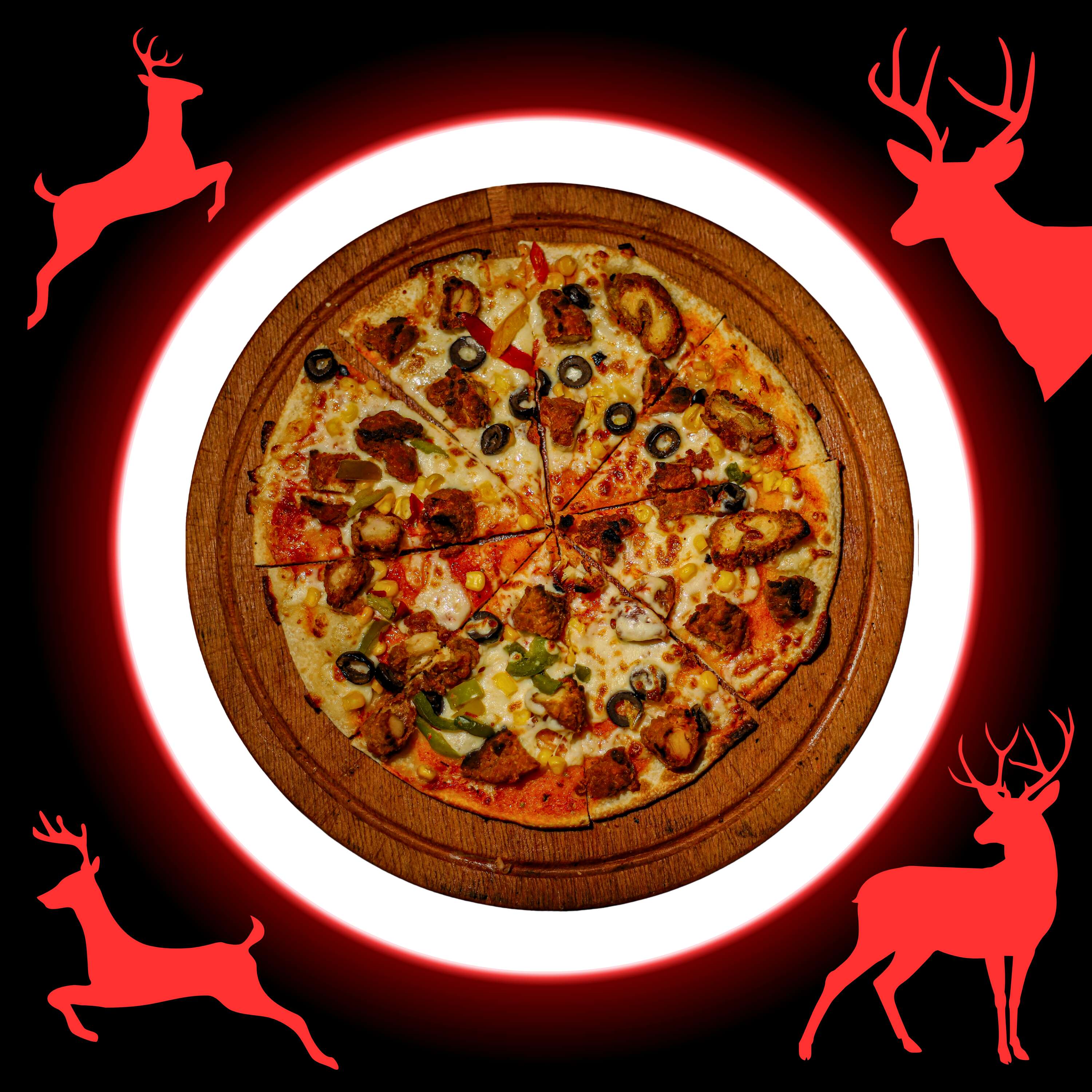 Crispy Chicken Pizza