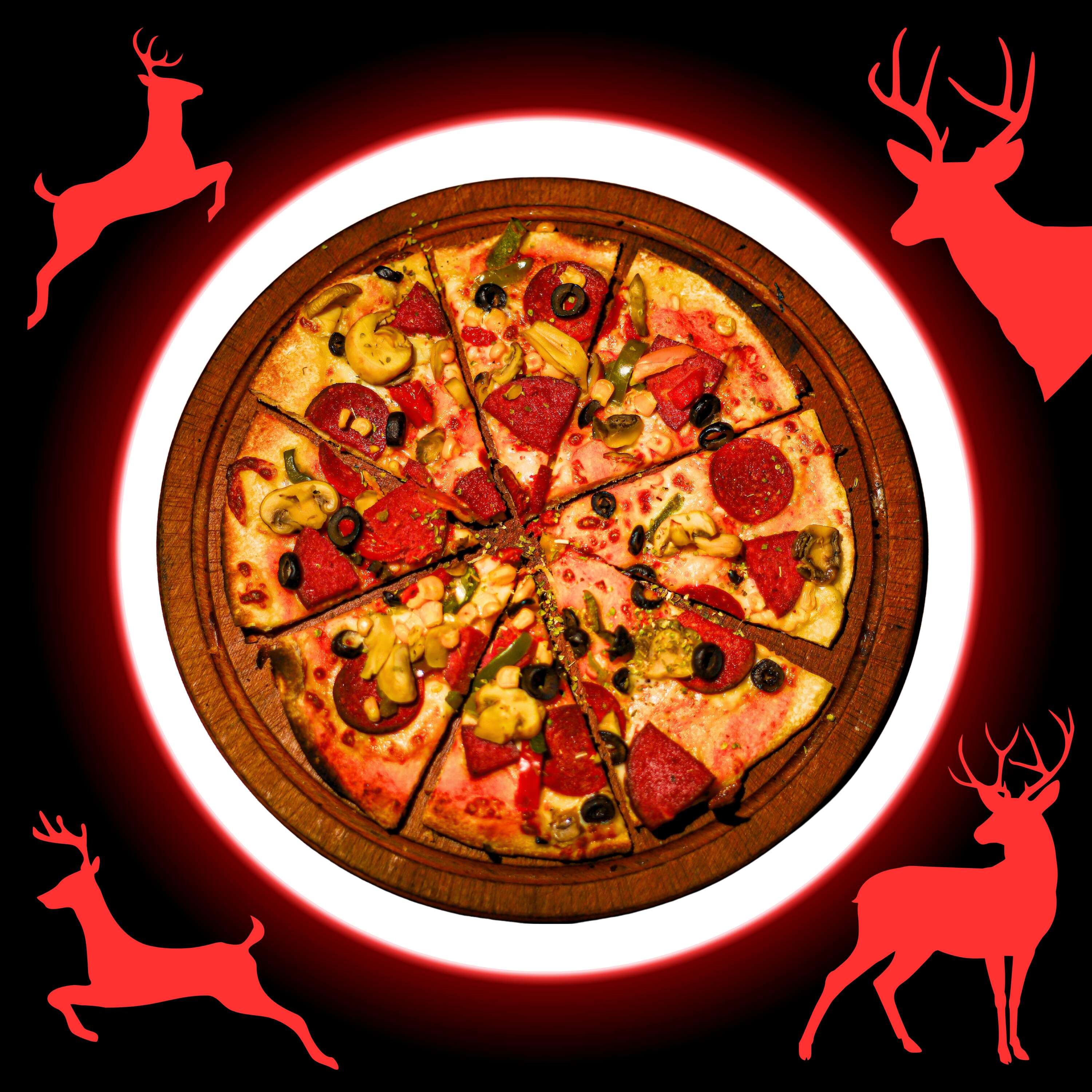 Mixed pizza