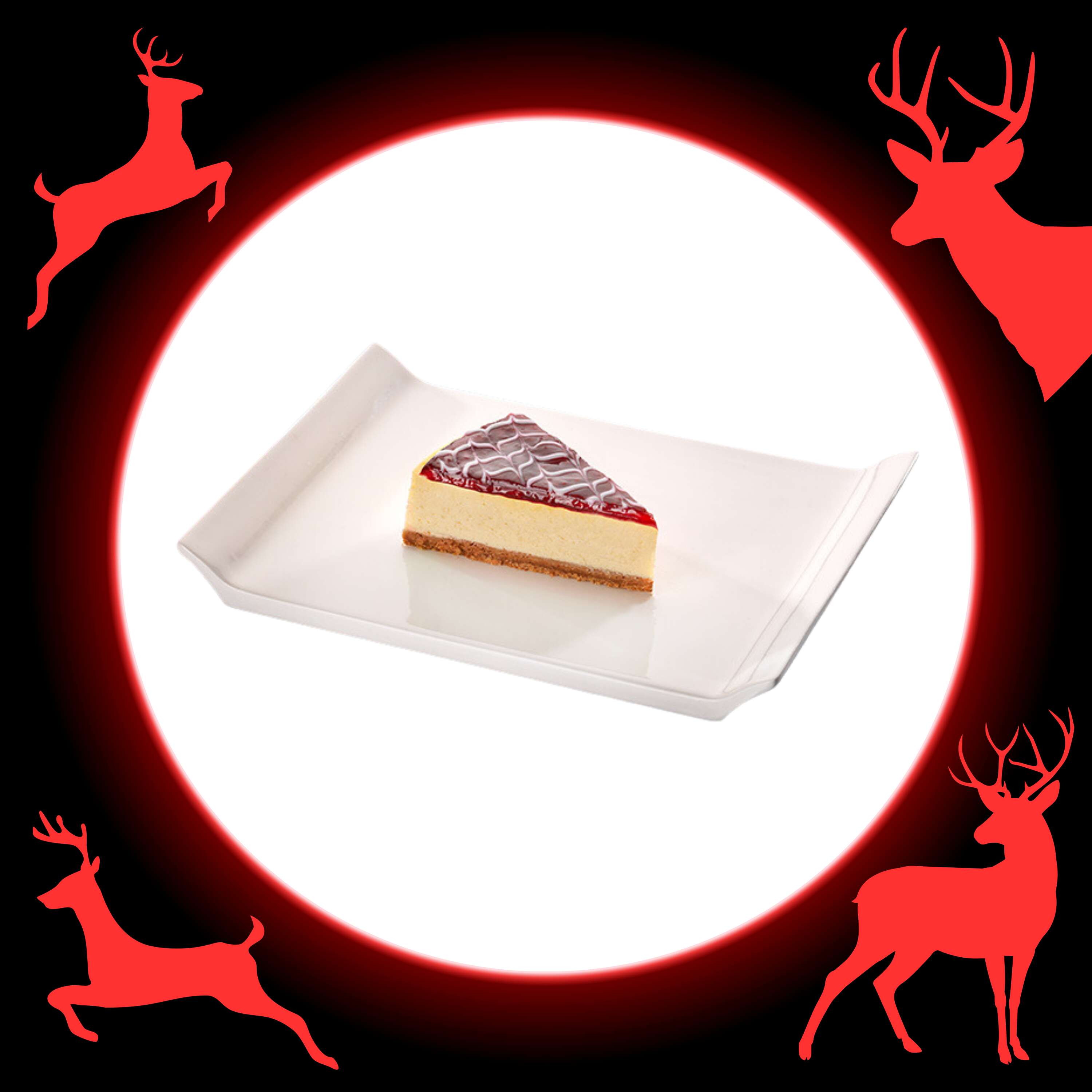 Raspberry cheesecake