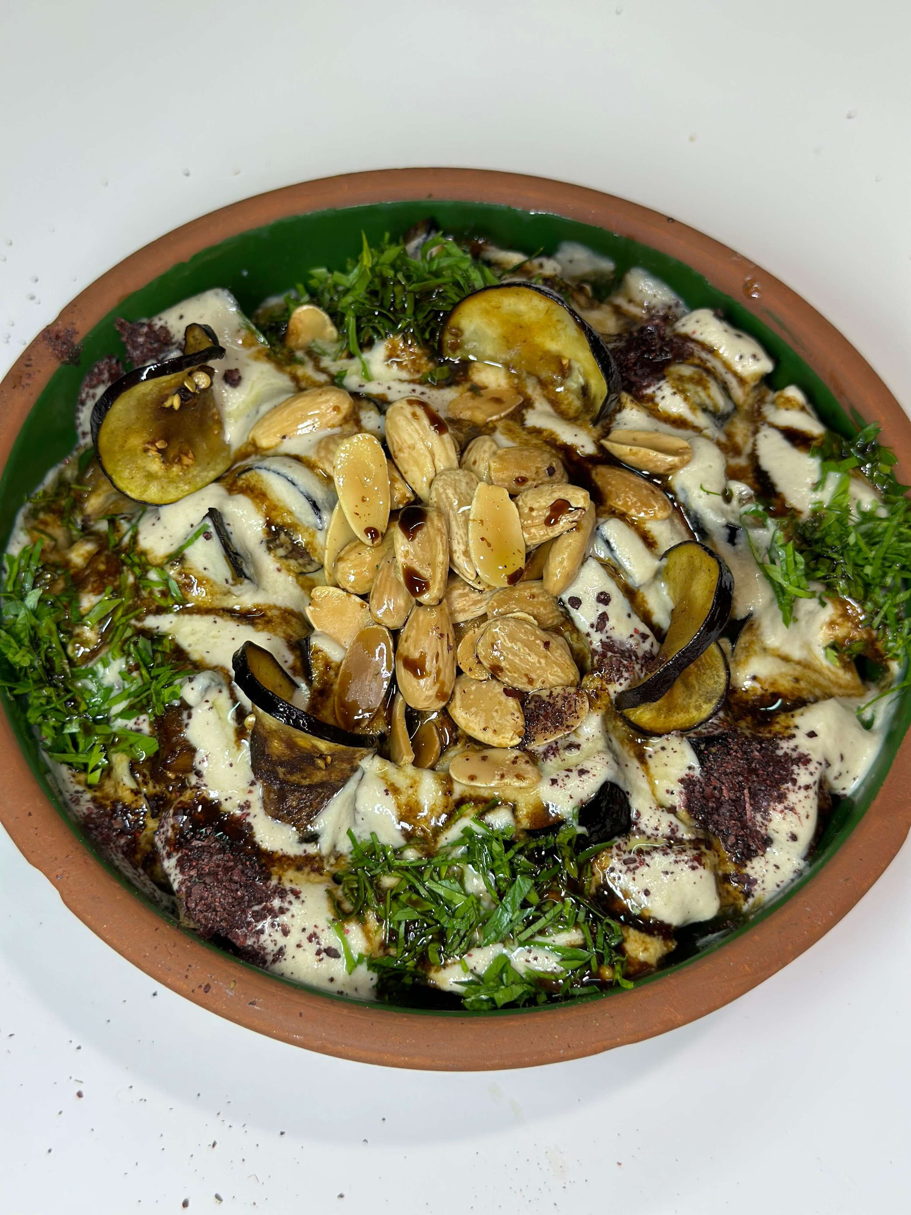 Eggplant Fatteh