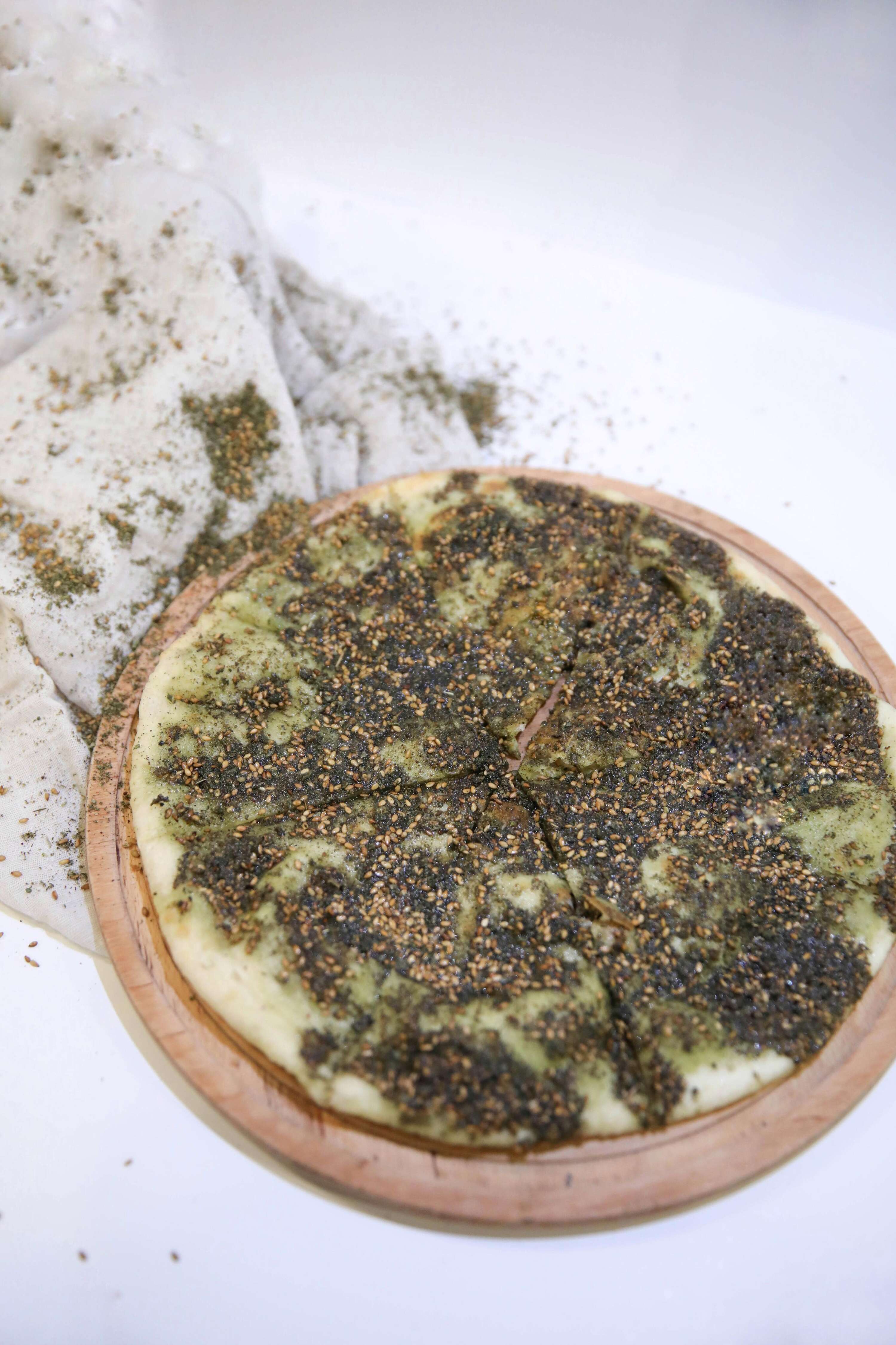Manakish za'atar