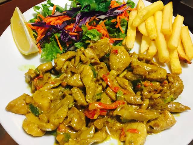 Kori soslu tavuk/Chicken With Kori Sauce