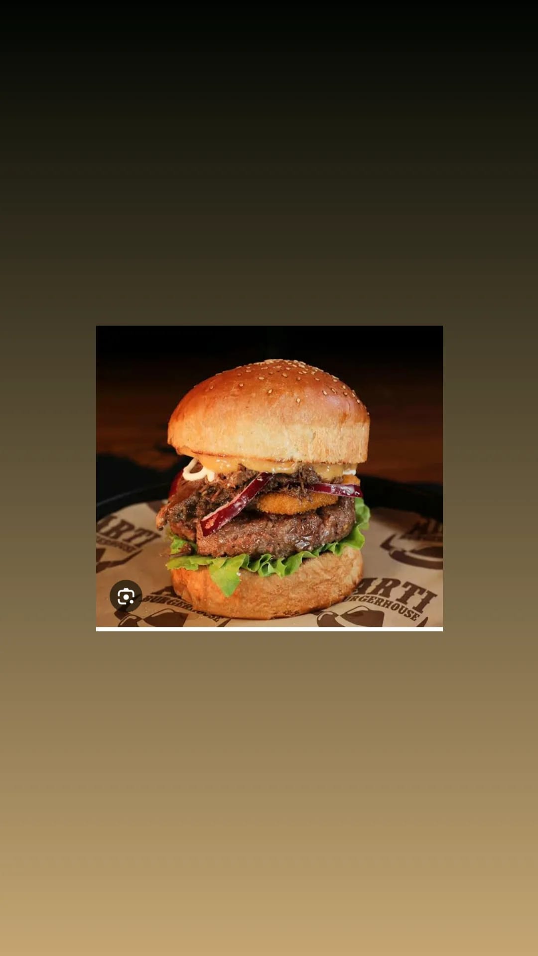 Beef Kavurma Burger