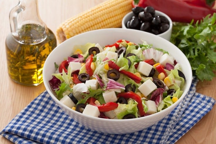 White Cheese Salad