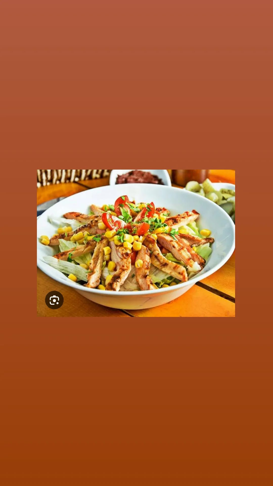 BBQ chicken salad
