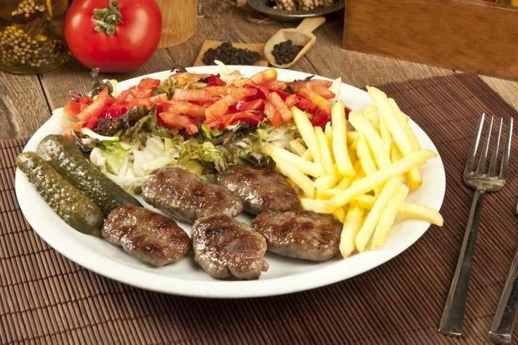 Grilled Köfte Menu