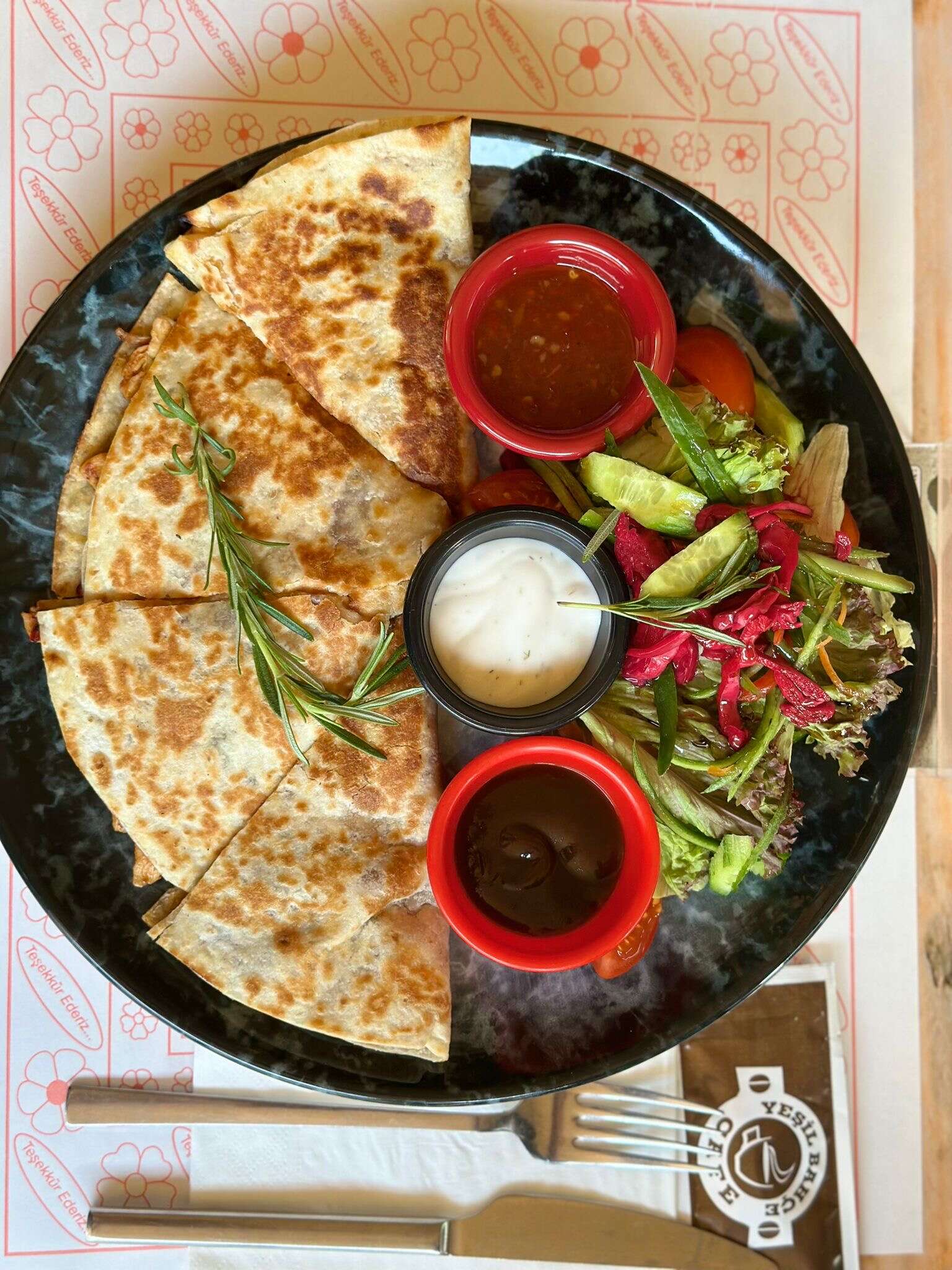 Chicken Quesadilla