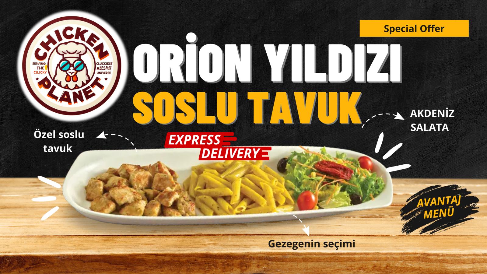 ORİON YILDIZI SOSLU TAVUK