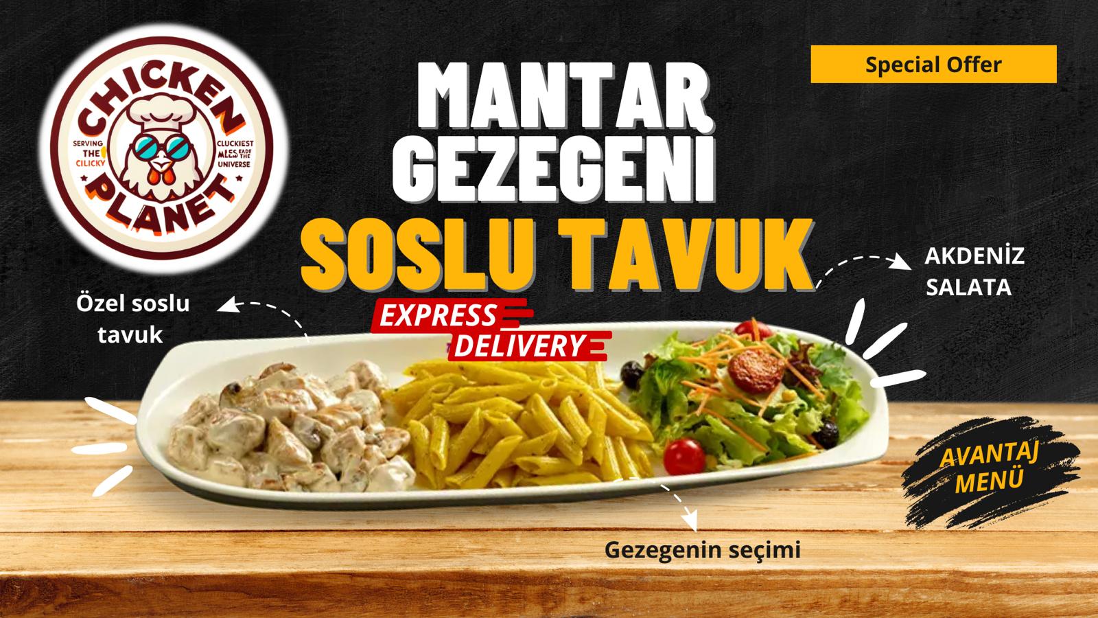MANTAR SOSLU TAVUK