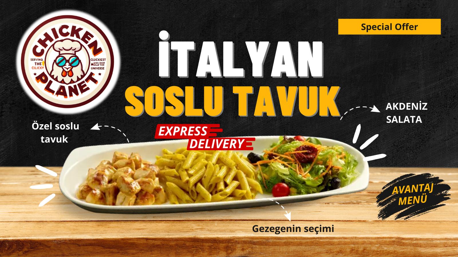 İTALYAN SOSLU TAVUK