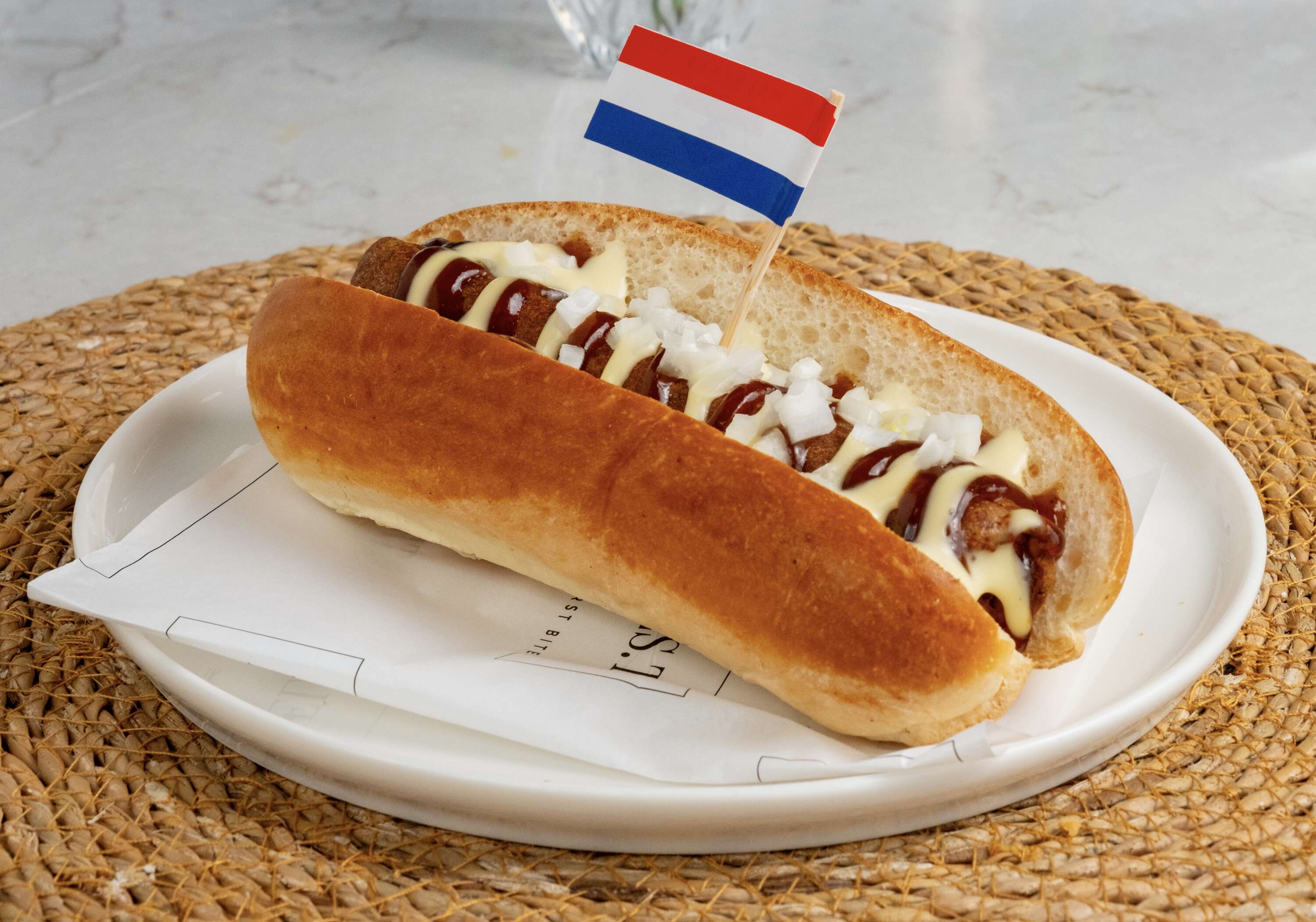 Frikandel sandwich 