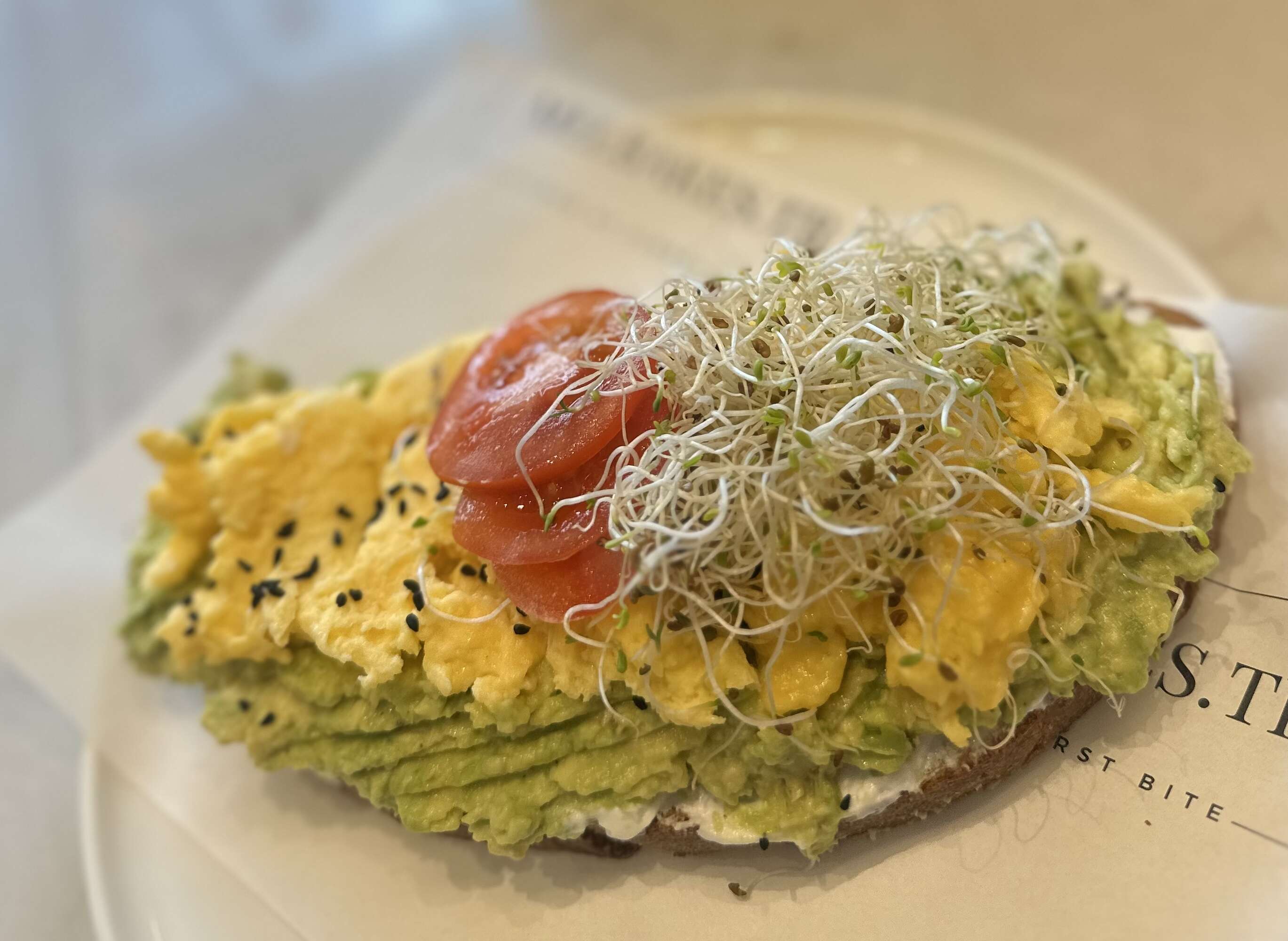Avocado toast 