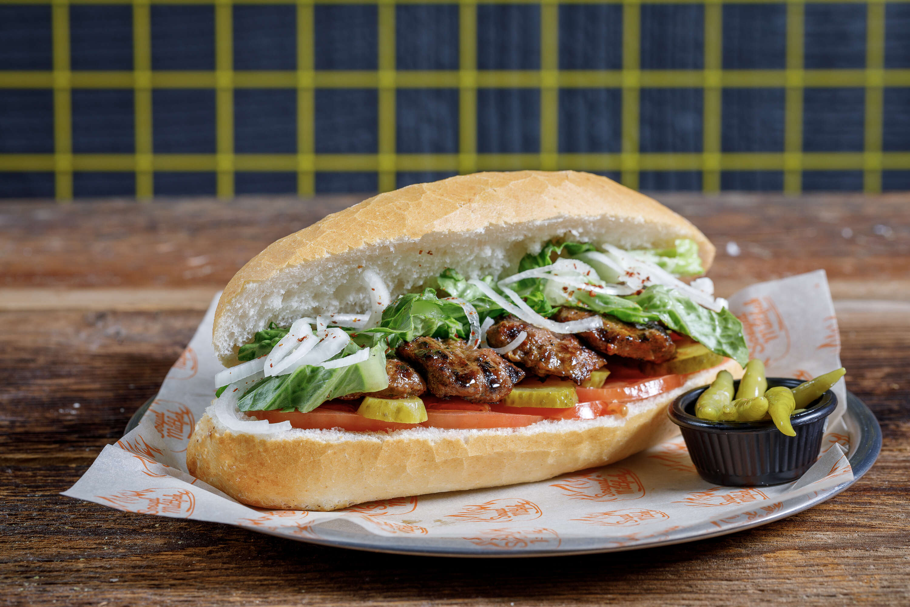Grilled meatball sandwich (120 g)