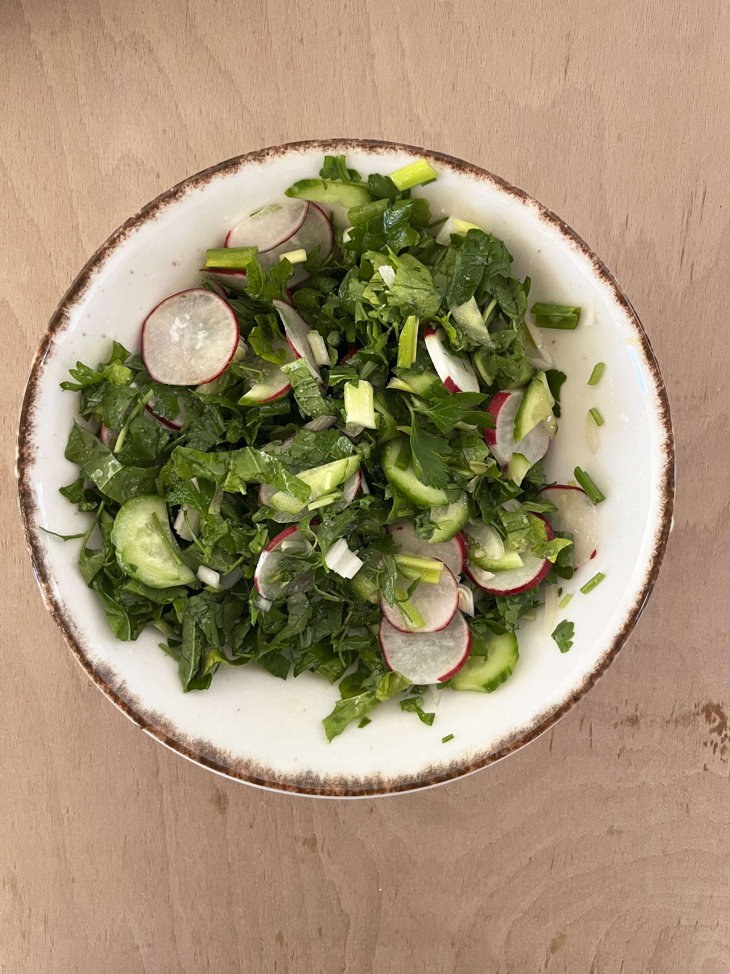 Bahçeden Yeşil Salata