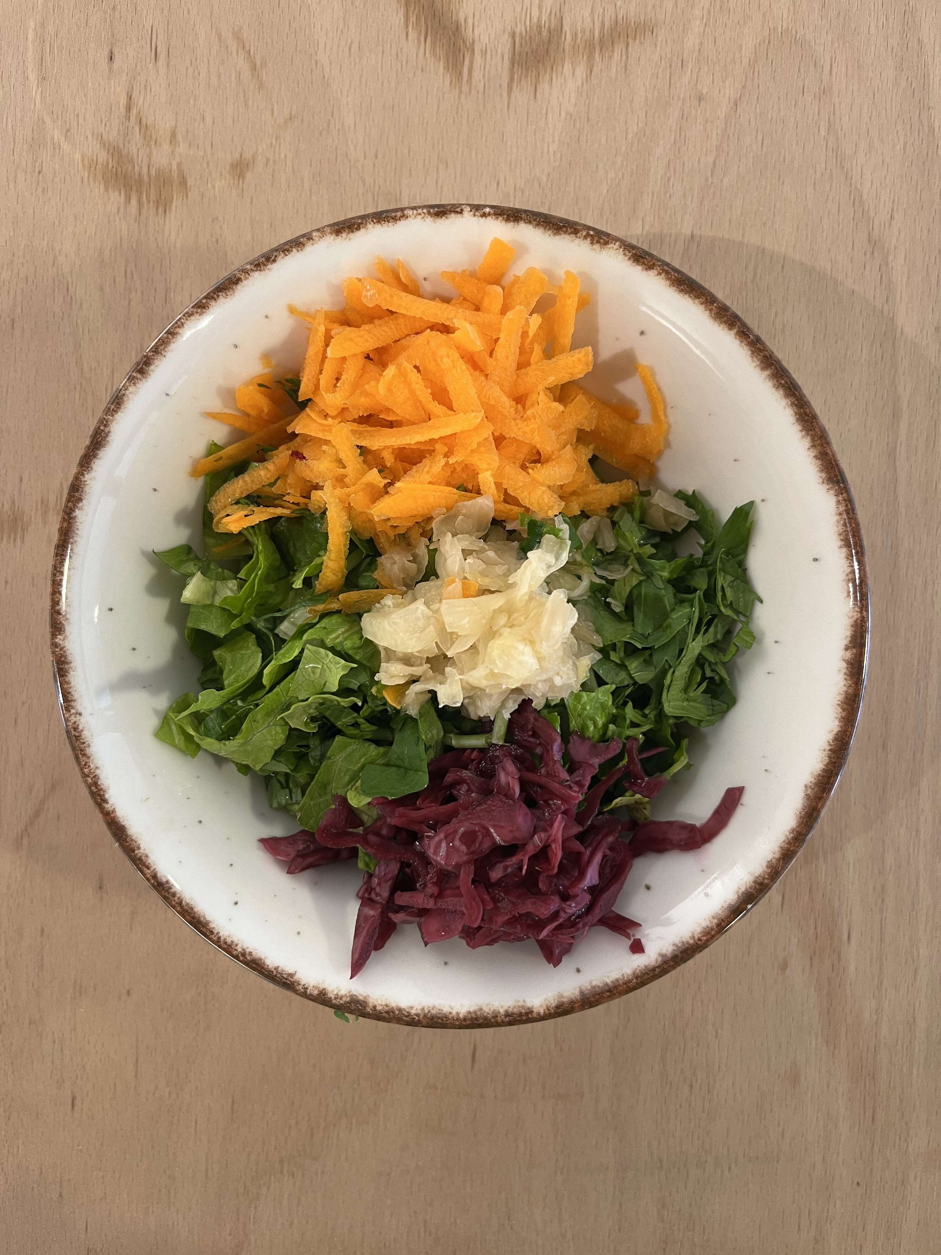 Fermente Sebzeli Salata