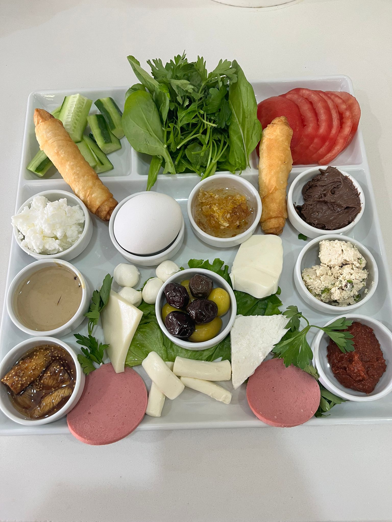 Breakfast plate