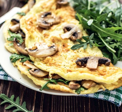 Mantarlı Omlet