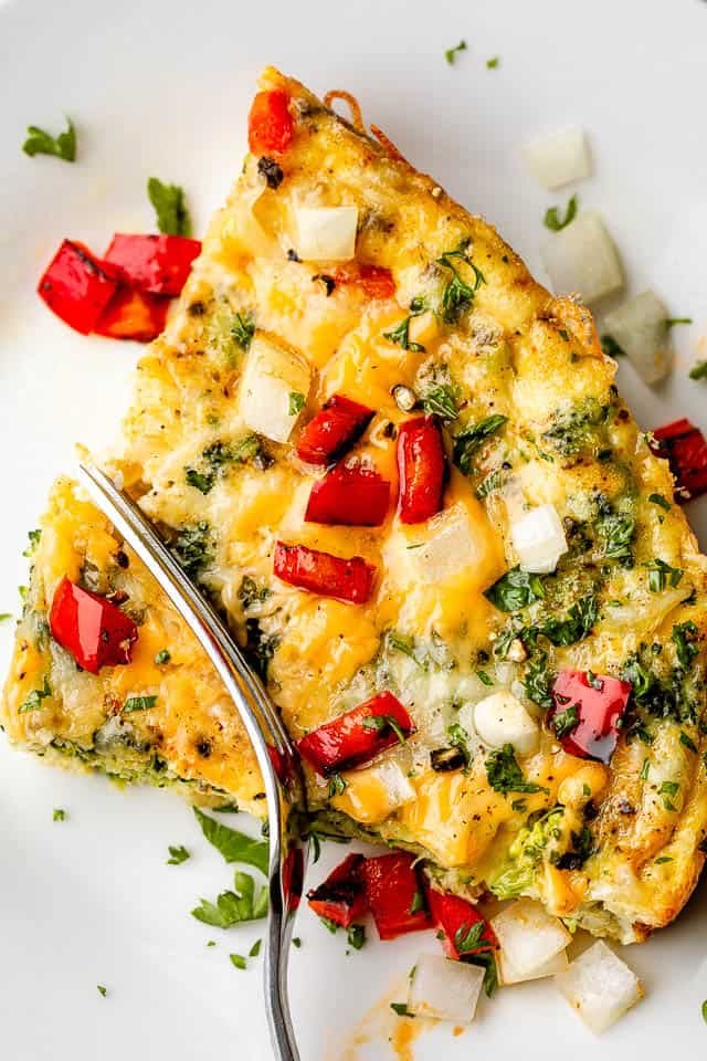 Sebzeli Omlet